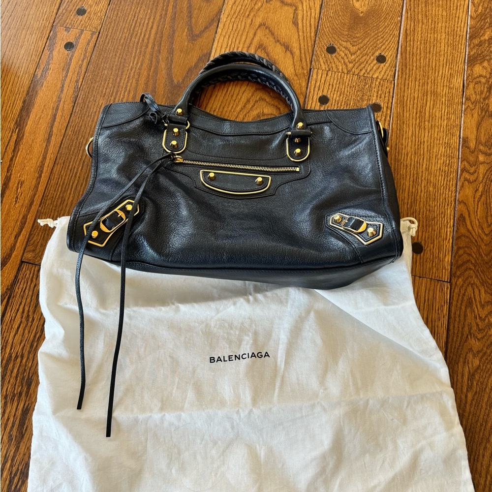 AUTH BALENCIAGA City Bag